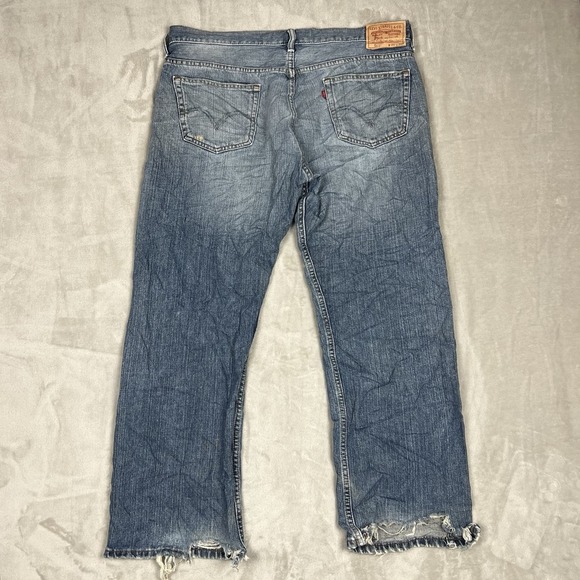 Levi's 569‎ Loose Straight Denim Jeans Men's 36x30 Blue Med Wash - Picture 1 of 9